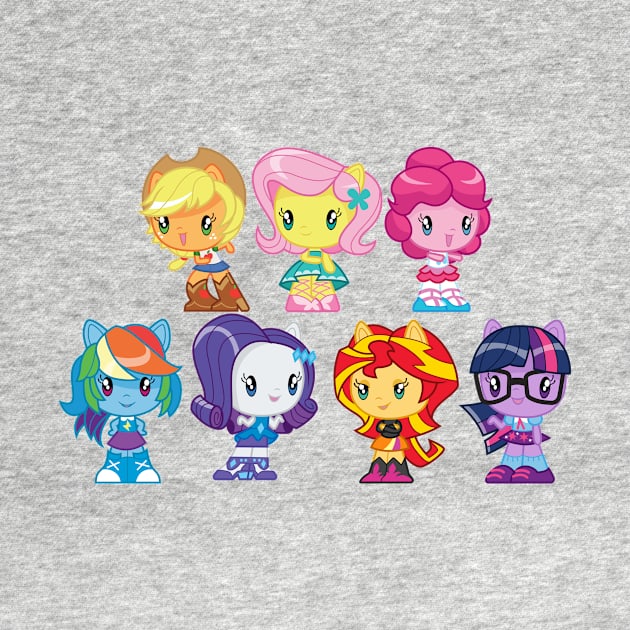 Equestria Girls by CloudyGlow